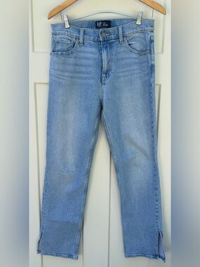 GAP High-Rise Straight Light Blue Women’s Jeans 8/29R CBK
